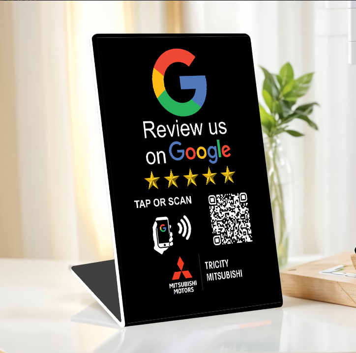 Σταντ A5 Google — πραγματική φωτογραφία προϊόντος NewTap