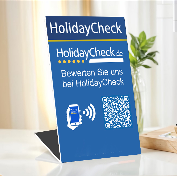 Σταντ A6 HolidayCheck — πραγματική φωτογραφία προϊόντος NewTap